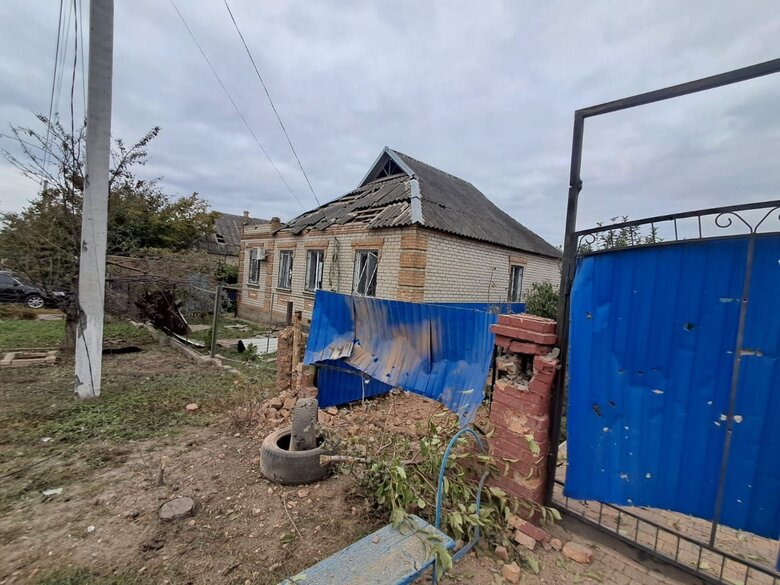 Наслідки російських обстрілів Нікопольщини