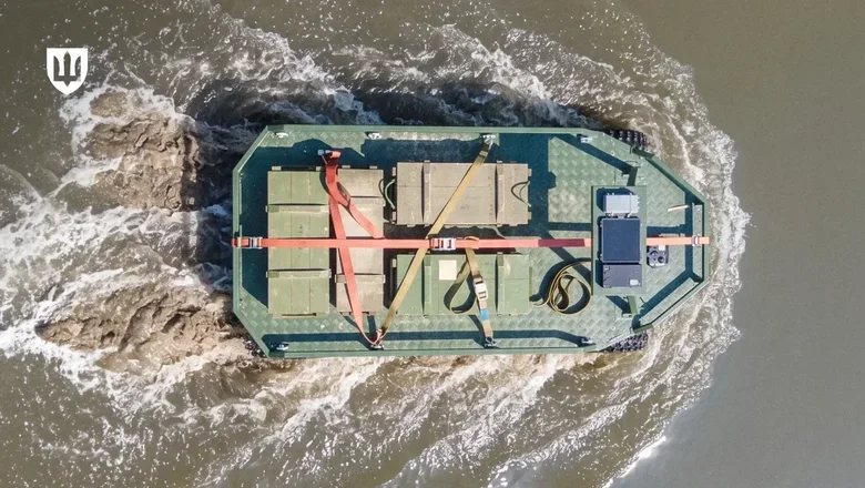 The amphibious NRK was used for logistics for the first time