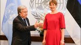 Генсек ООН призначив президентку Естонії Кальюлайд всесвітнім захисником прав жінок і дітей