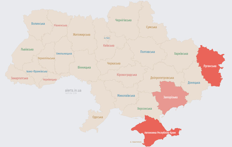 По всей Украине объявляли тревогу из-за взлета вражеского МиГ-31К 01
