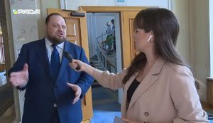 "Некоторые равнее других": В "закрытые для СМИ" кулуары ВР пустили журналистов "Суспильного" для общения со "слугами народа", - Братущак. ФОТОрепортаж