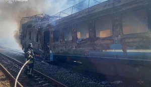 Удар РФ по поезду в Сумской области