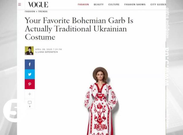 мода вышиванка vogue