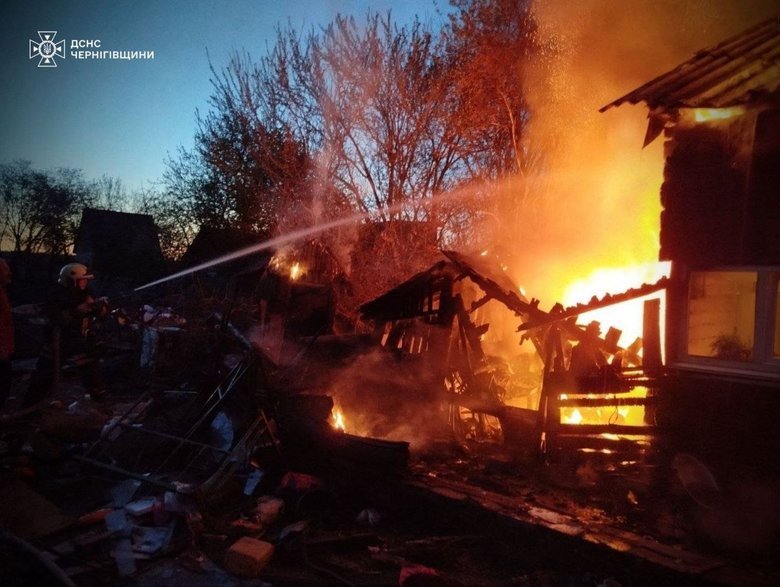 Обстріл Чернігівщини