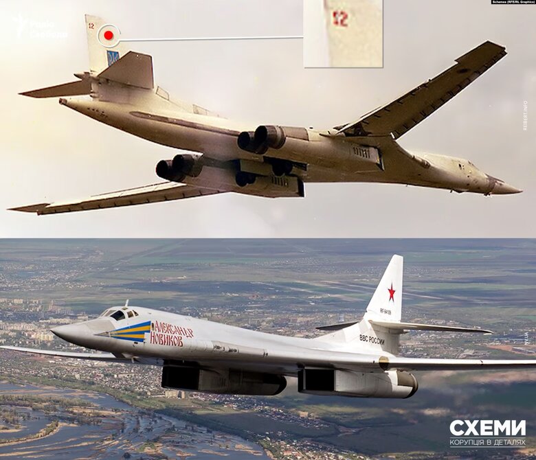 РФ використовує стратегічні бомбардувальники Ту-160, які Україна віддала їй 25 років тому