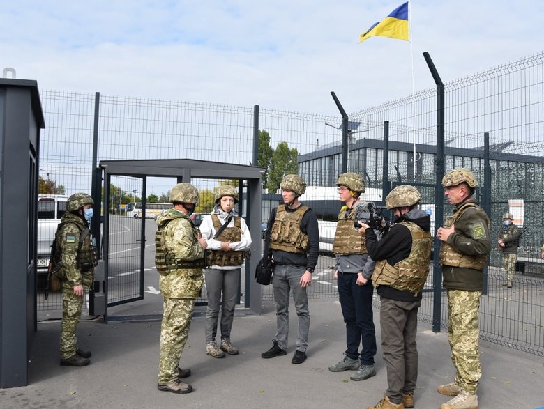 Американский журналист Нолан Петерсон посетил район проведения ООС 02