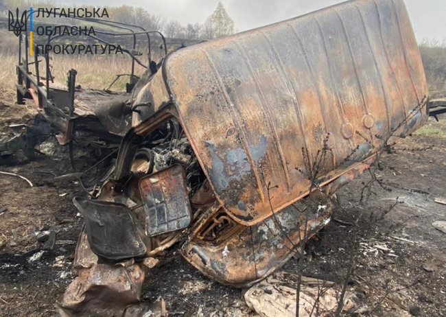 Підрив військового автомобіля на Луганщині кваліфіковано як теракт. Розпочато кримінальне провадження, - Офіс генпрокурора 01