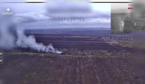 Прикордонники зірвали черговий штурм окупантів та знищили важку техніку росіян. ВIДЕО