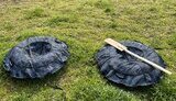 Нарушители границы на надувных кругах