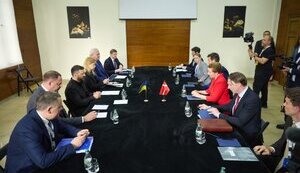 Зеленский и Метте Фредериксен провели встречу 16 мая