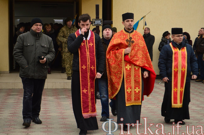 З начальником розвідки 8-го окремого гірсько-штурмового батальйону 10-ї ОГШБр майором Кузнєцовим попрощалися в Івано-Франківську 16