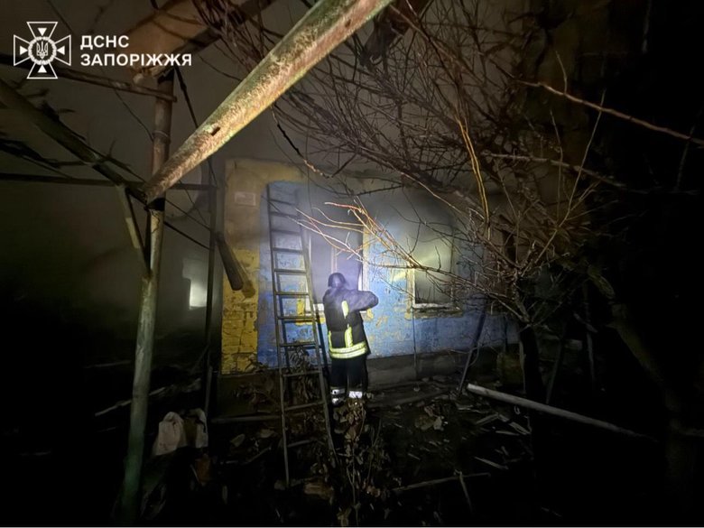 Масована атака БпЛА на Запоріжжя: горять будинки, є постраждалі