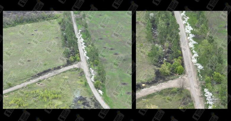 Залишки матеріалів, які на прохання однієї з бригад вивіз підрядник для подальшого встановлення