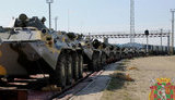 В Беларусь из России прибывают эшелоны с военными для учений "Запад-2021"
