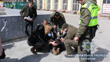 На участника Юморины в Одессе упал элемент декора с фасада здания, мужчина госпитализирован, - Нацполиция. ФОТОрепортаж