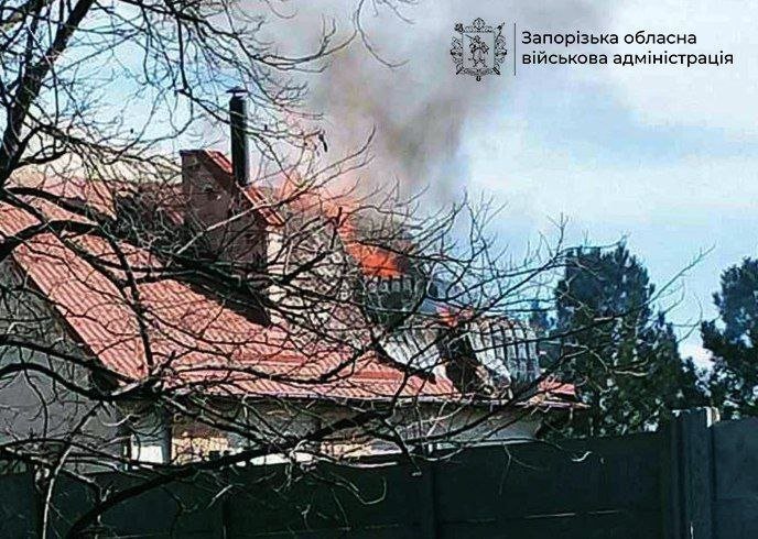 обстріл запорізької області