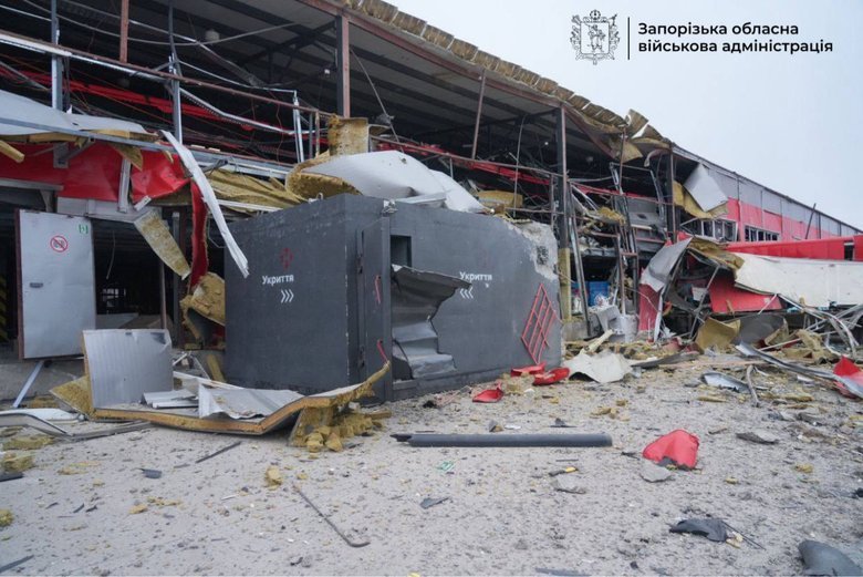 Російські війська атакували Запоріжжя 17 березня.