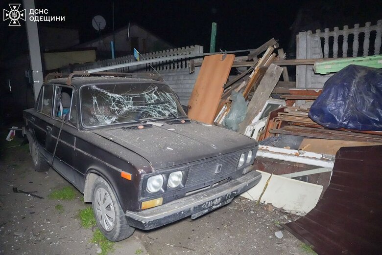 Odesa after the attack by the Shahedis 16/04