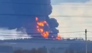 Oil pumping station near Perm has been hit; almost all tanks are on fire, - SSU