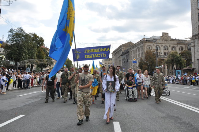 Марш захисників України відбувся в центрі Києва 58
