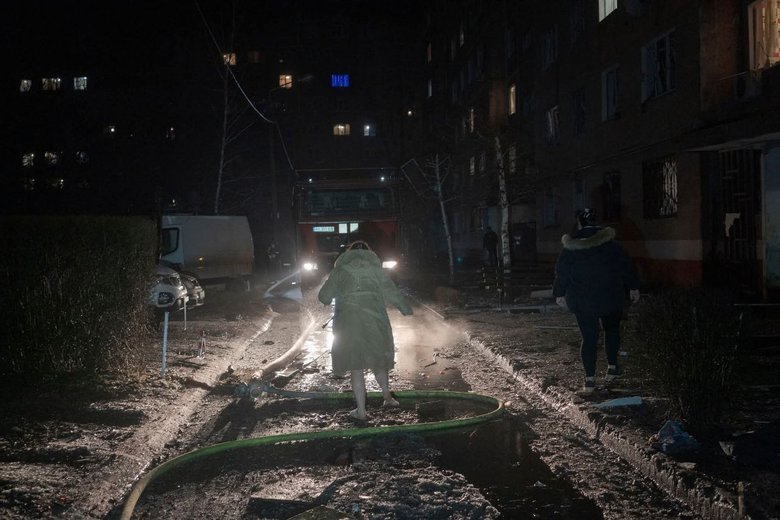 Kramatorsk after shelling