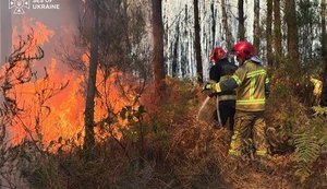 ДСНС України допомогла Франції зупинити поширення лісової пожежі. ФОТОрепортаж