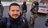 ОМОН задержал Яшина на акции протеста в поддержку Навального. ФОТО