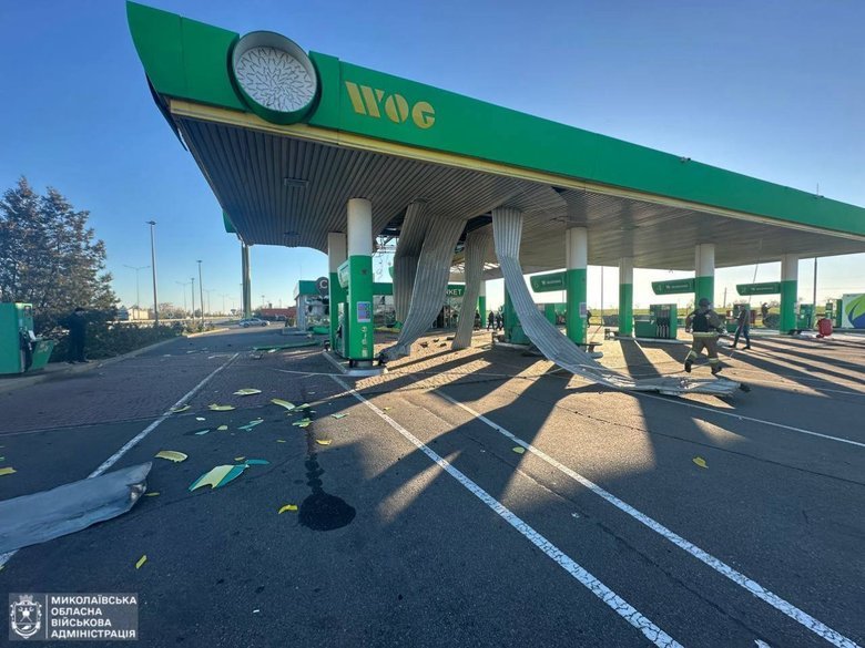 Миколаїв після обстрілу