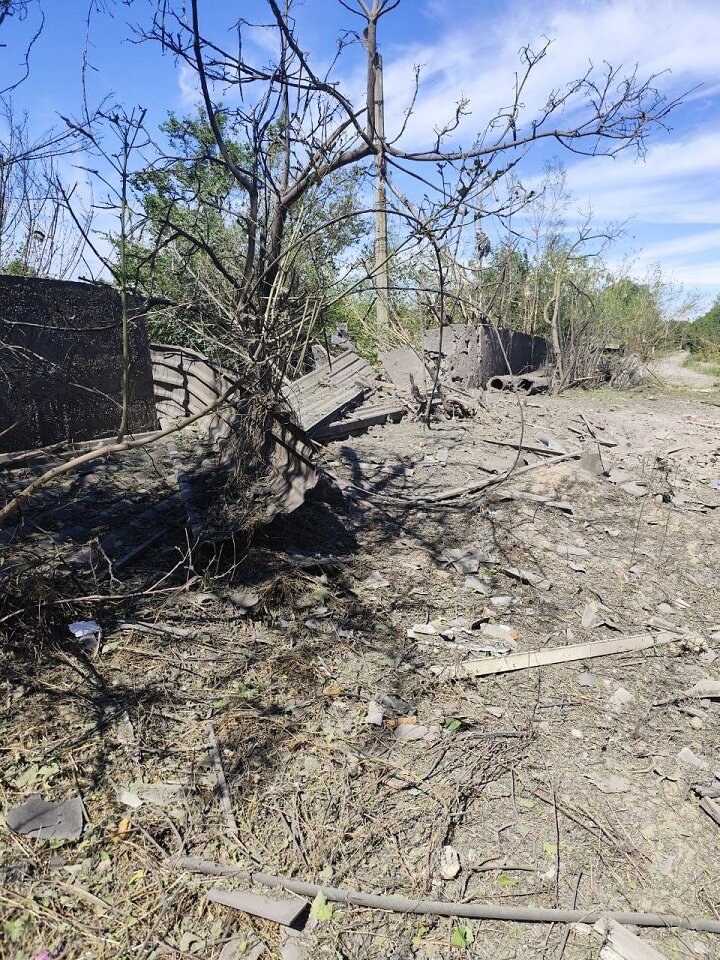 Strike on Kostiantynivka on 1 August