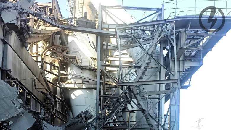Trypillya Thermal Power Station damaged by a Russian strike: what is known?