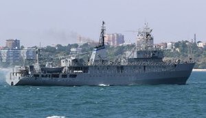 Завершен ремонт судна обеспечения ВМС Украины "Балта"