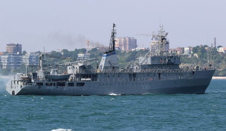 Завершен ремонт судна обеспечения ВМС Украины "Балта"