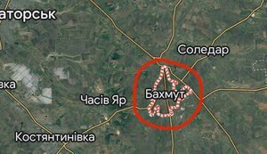 "Khortytsia" troop group advanced in several directions on eastern front. Advancement from 100 to 700 and 200-1600 m, - Maliar. MAP