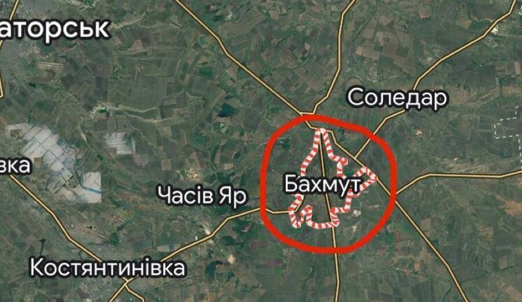 "Khortytsia" troop group advanced in several directions on eastern front. Advancement from 100 to 700 and 200-1600 m, - Maliar. MAP