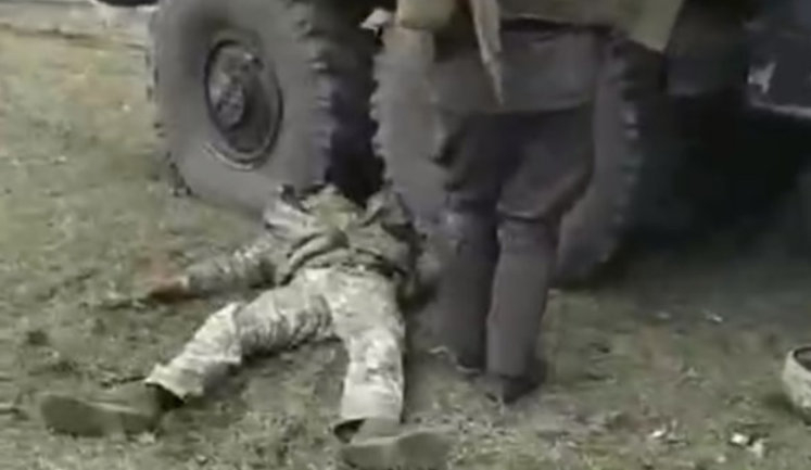 Відео ліквідації російських диверсантів на Оболоні. ВIДЕО 18+