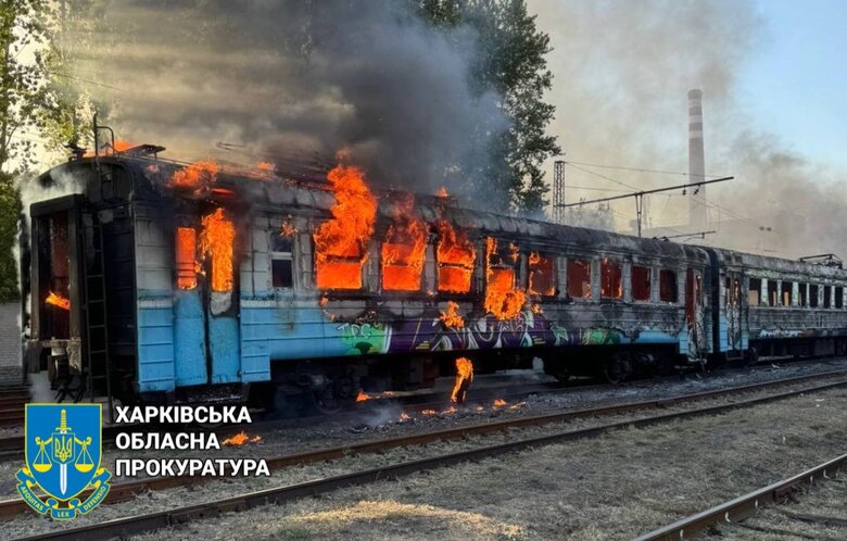 15-річний підліток підпалив вагон електропотяга у Харкові