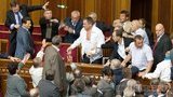 Рада не приняла скандальный языковый законопроект - из-за драки Литвин закрыл заседание. Колесниченко побили. Добавлено ВИДЕО