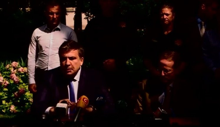 Саакашвили требует незамедлительно отстранить Крука от руководства Ильичевским портом. ВИДЕО