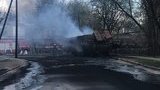 В воинской части в Рубежном загорелся бензовоз. Ситуация контролируемая, прошу горожан сохранять спокойствие, - глава Луганской ОГА Гайдай. ФОТО