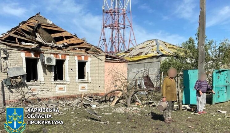Враг с вечера атакует Купянск, ранен мужчина. ФОТОрепортаж
