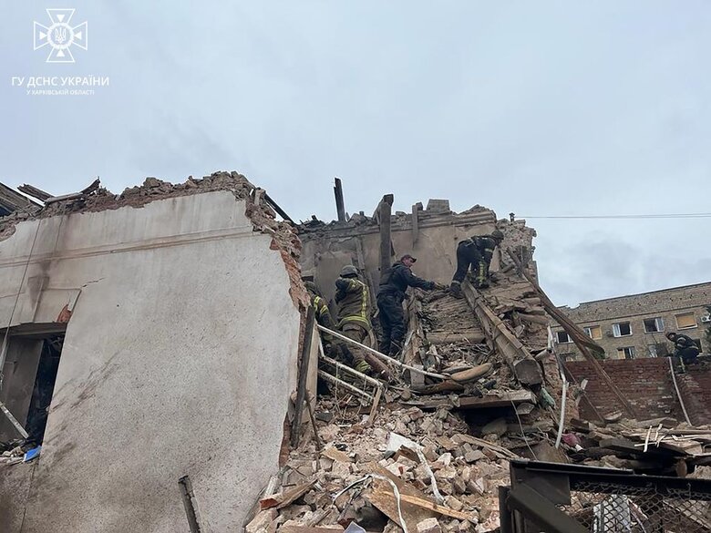 Debris analysis in Kupiansk has been completed, - State Emergency Service 02