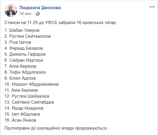 Обшуки в окупованому Криму: ФСБ вже забрала 20 кримських татар 01