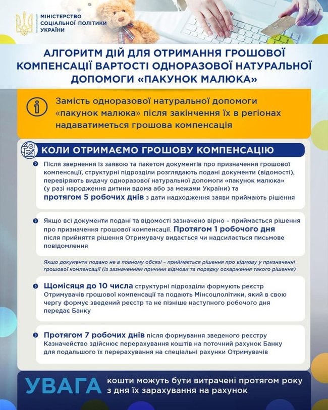 Механізм монетизації пакета малюка запрацює з вересня, - Мінсоцполітики 03