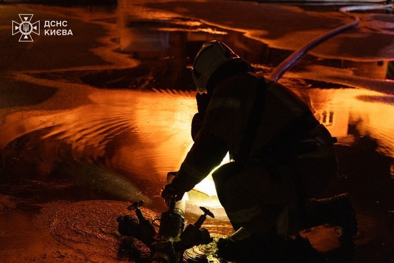 Київ після обстрілу 26 липня