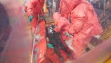 Зеленскому показали вертолет для инфекционных больных: в роли пациента был замглавы ОП Тимошенко. ФОТОрепортаж
