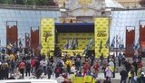 "Стоп реванш": на Майдане проходит акция к годовщине президентства Зеленского. ВИДЕО+ФОТОрепортаж