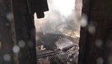 Во Львове произошел пожар в девятиэтажном жилом доме, есть пострадавший. ФОТОрепортаж