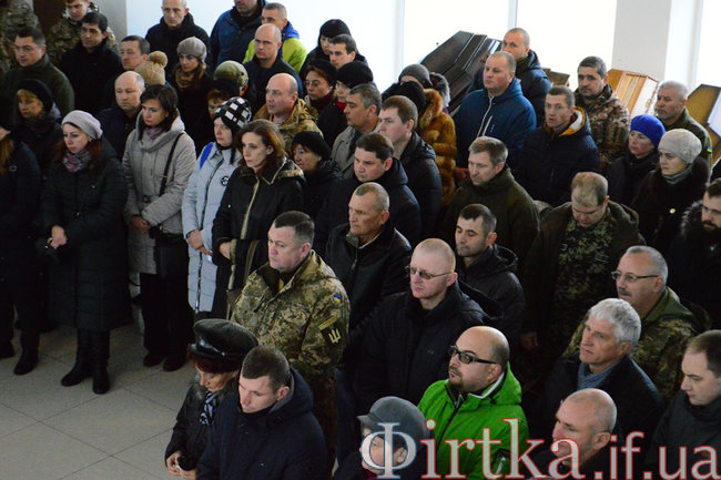 З начальником розвідки 8-го окремого гірсько-штурмового батальйону 10-ї ОГШБр майором Кузнєцовим попрощалися в Івано-Франківську 05