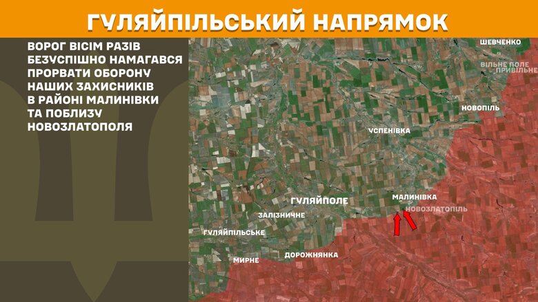 Карта боевых действий
