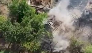 Удар в тыл врага: дроны и артиллерия 210-го полка уничтожили укрытия и оккупантов. ВИДЕО